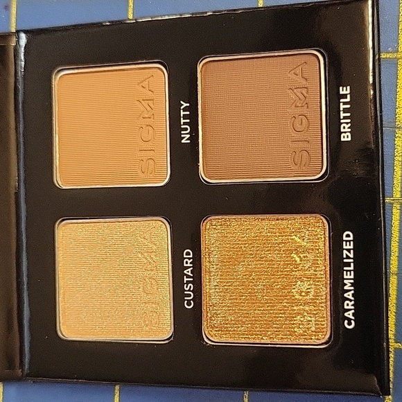 Sigma Crème Brûlée Eyeshadow Quad New - Picture 2 of 3